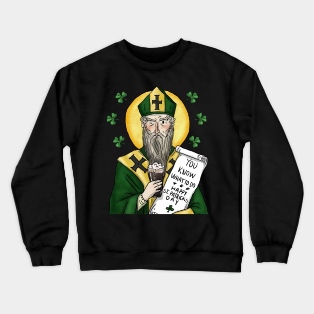 St. Patrick's Day Crewneck Sweatshirt by dilemserbest